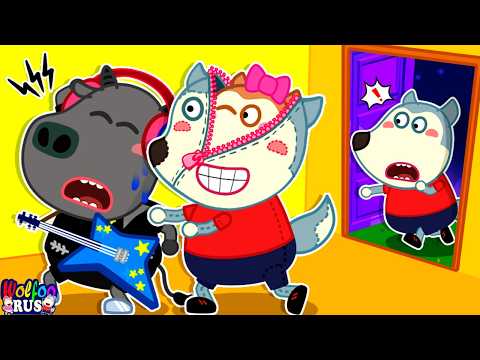 Люси, не притворяйся Вулфу! - Поддельный против настоящего Вулфу | Wolfoo Russian