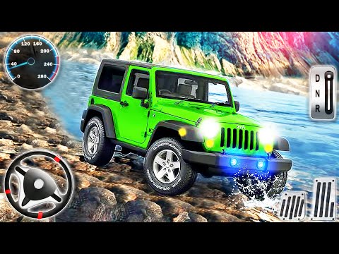 Offroad Jeep Prado Driving Simulator - Hilly Mountain 4x4 SUV Driver - Android GamePlay