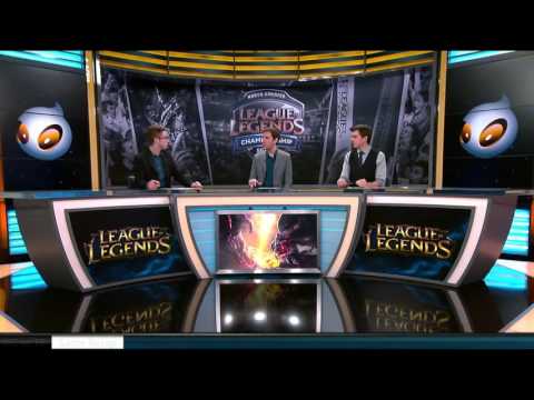 ♠ SEASON 5 ♠ || Dignitas vs Team 8 analyst desk W4D2 NA LCS Spring 2015