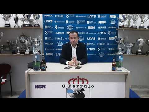 Rueda de prensa de Juanma Marrube tras jugar con CD Leganés