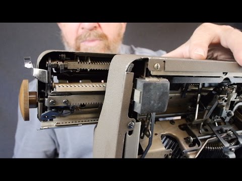 Typewriter Video Series - Episode 46: Escapements, Their Care & Feeding