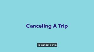 Online Reservations - How to Cancel