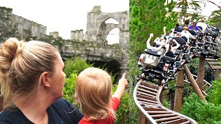 Finally Riding Hagrid's Motorbike Adventure, Meeting A Baby Dinosaur & Dinner! | Staycation Day 2!