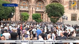 Ընդդիմության օրակարգով արտահերթը տապալվեց. «Դիմադրություն» շարժումը շրջափակեց կառավարության շենքը