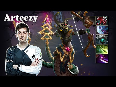 Arteezy - Medusa Safelane | Dota 2 7.31b Gameplay