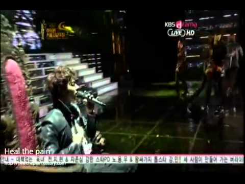 [120119] BEAST - On Rainy Days + Fiction @ 21st Seoul Music Awards