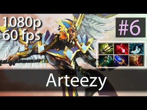 Dota 2 - Arteezy plays Skywrath Mage in Public Match.