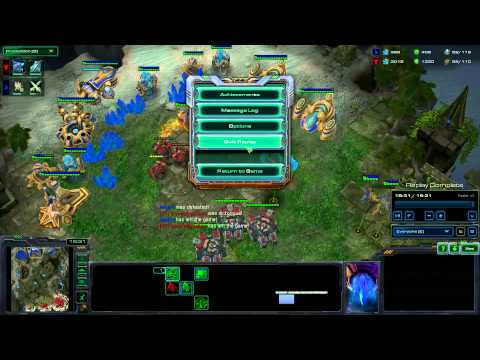 HTOMario Coaching TvP, TvT, TvZ, Build order + unit composition