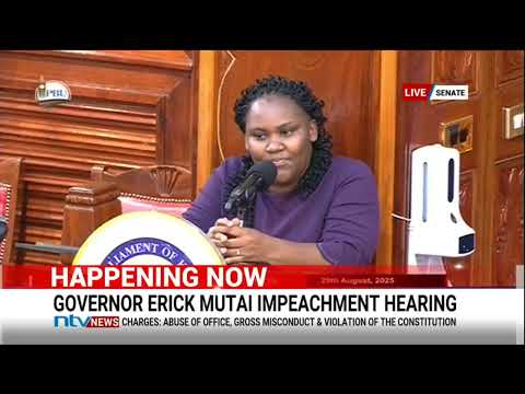 Lawyer Elisha Ongoya at Senate: Mr Speaker, this witness is now bordering on rudeness