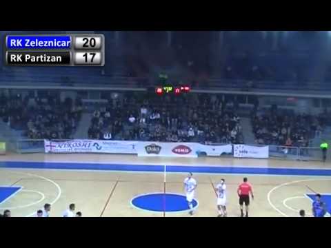 13.12.2014. RK Zeleznicar 1949 - RK Partizan - 2. poluvreme