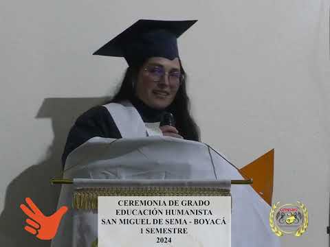Ceremonia de Grados en San Miguel de Sema Boyacá - 1er Semestre, 2024 - CONEIDHU