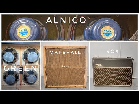 These two speaker cabinets are the MAIN DIFFERENCE between POP rock and HARD ROCK! Vox vs Marshall