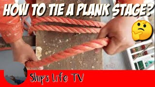 Download lagu HOW TO SIMPLY TIE A PLANK STAGE GONDOLA PAANO MAGTALI NG GONDOLA mp3
