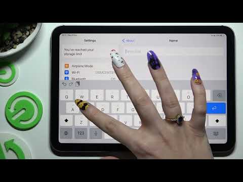 APPLE iPad mini (2024): How to Change Device Name?