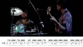 Dennis Chambers - "Drum and Bass groove" Drum Solo | TRANSCRIPTION