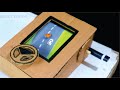 How To Make CAR RACING GAME From Cardboard