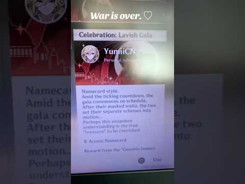 I got the official HaiKaveh namecard in game… ♡ #genshinimpact #genshin #haikaveh