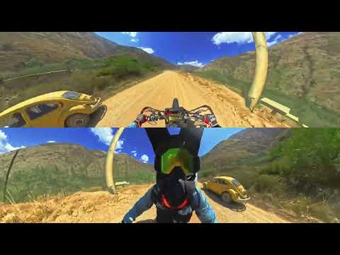 RUTA AMBO - HUACAR EN 7 MINUTOS CON MOTO | #HUANUCO #BIKER #motocross 