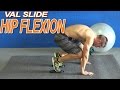 Val Slide Hip Flexion aka Knee Tuck for a Stronger Core