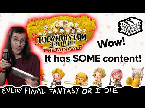 Theatrhythm Final Fantasy Curtain Call - More songs, less game | REFFOID