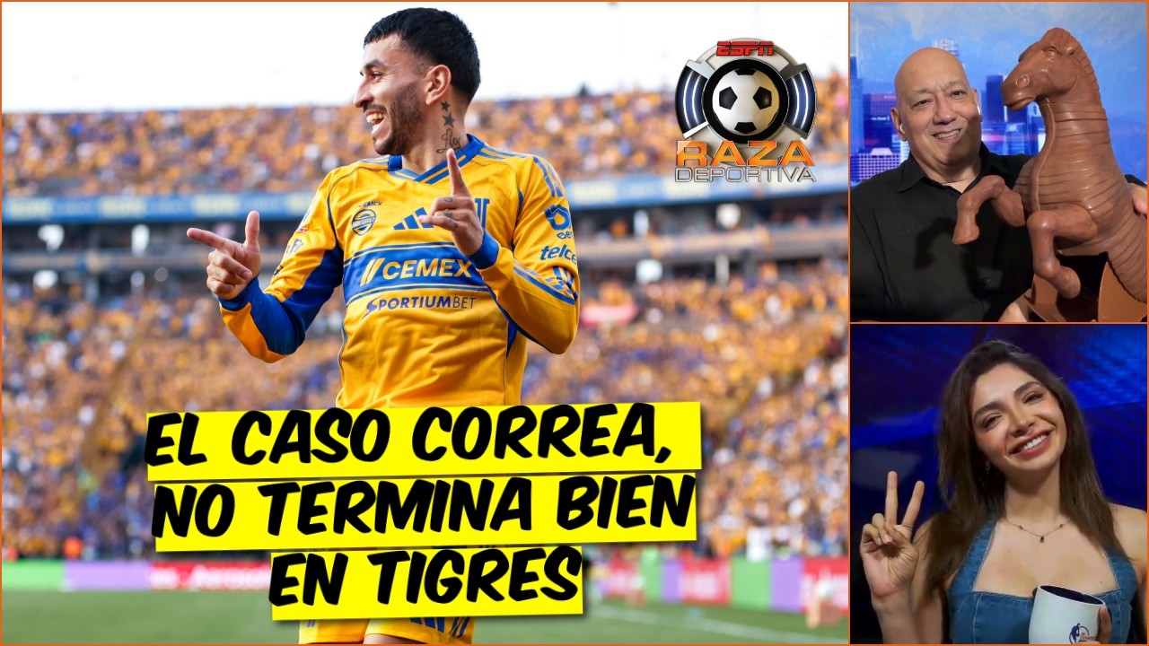¿FORZÓ SU SALIDA DE TIGRES? Ángel Correa deja México y se va para el River Plate | Raza Deportiva