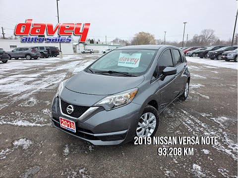 2019 Nissan Versa Note SV
