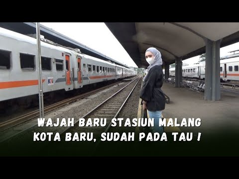 JALAN-JALAN DI STASIUN MALANG KOTA BARU