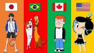 Cartoons From Different Countries | Pt.44