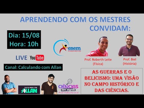 As guerras e o belicismo: uma visão no campo histórico e das ciências