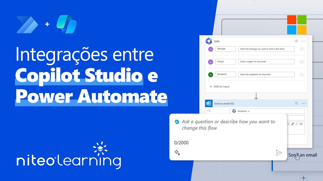 Integrações entre COPILOT STUDIO e POWER AUTOMATE