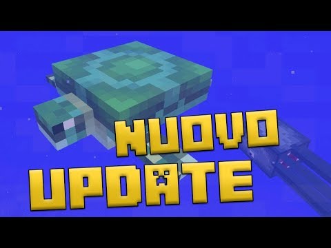 NUOVO MOB OSTILE E TARTARUGHE! - Minecraft Snapshot 18w07c