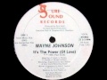 Wayne Johnson - It's The Power (Of Love 1986 ...