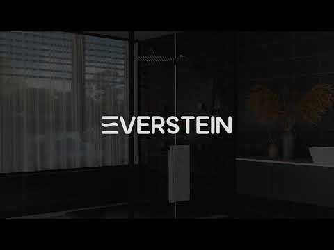 EVERSTEIN | SFS-1014-BK12 | constant temperature shower faucet with LED display Faucet Display Video