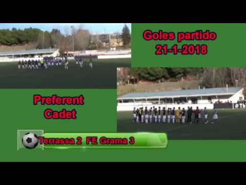 Goles partido 21-1-2018 Terrassa 2 FE Grama 3 a cargo de Maxim Paradeda(2) e Ivan Vicente