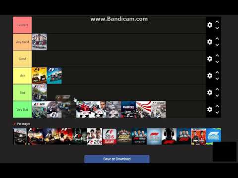 RANKING THE FORMULA 1 GAMES BEST TO WORST