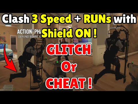 CLASH * 3 Speed + RUNs * With The Shield On ! | The Craziest Doc Spawnpeek Ace - Rainbow Six Siege
