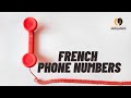 French phone numbers with Confidence