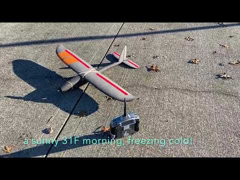 Model A - Eclipson 3D plane maiden flight