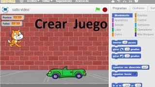 ✅ Crear Juego de saltos en Scratch