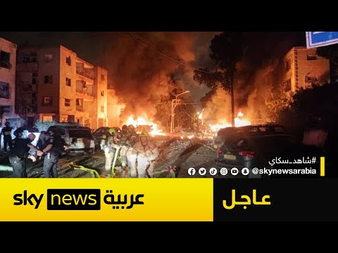 فيديو | صور لآثار سقوط الصواريخ الإيرانية على مناطق متفرقة في إسرائيل