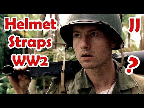 Why didn't US soldiers strap their helmets in WW2?