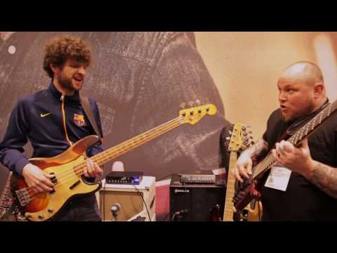 NAMM 2017 Michael League  Wes Stephenson Live At The Dunlop Booth1