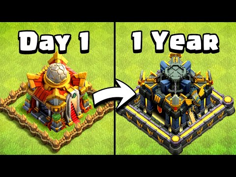 TH17 Rushed Base Fix Progress after 1 YEAR (Clash of Clans)