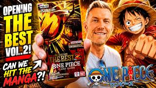 I open a booster box of ONE PIECE PRB02 THE BEST VOL 2, The Manga hunt begins.