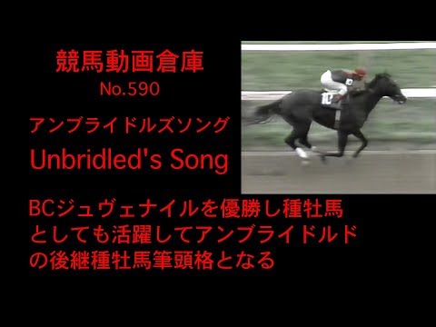 【競馬】アンブライドルズソング　Unbridled's Song【No 590】