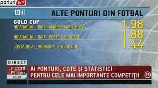 ALTE PONTURI: Pachet de 7 predictii din fotbal!