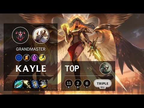 Kayle Top vs Camille - EUNE Grandmaster Patch 10.11