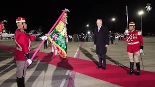 Llegada de S.M. el Rey al Aeropuerto de La Paz