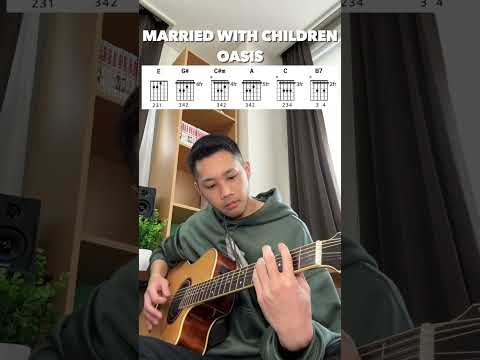 Oasis - Married With Children (YU Easy Guitar Tutorial) #Shorts