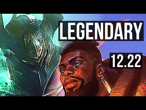 MORDEKAISER vs K'SANTE (TOP) | 7 solo kills, 12/2/5, Legendary, Rank 10 Morde | TR Master | 12.22